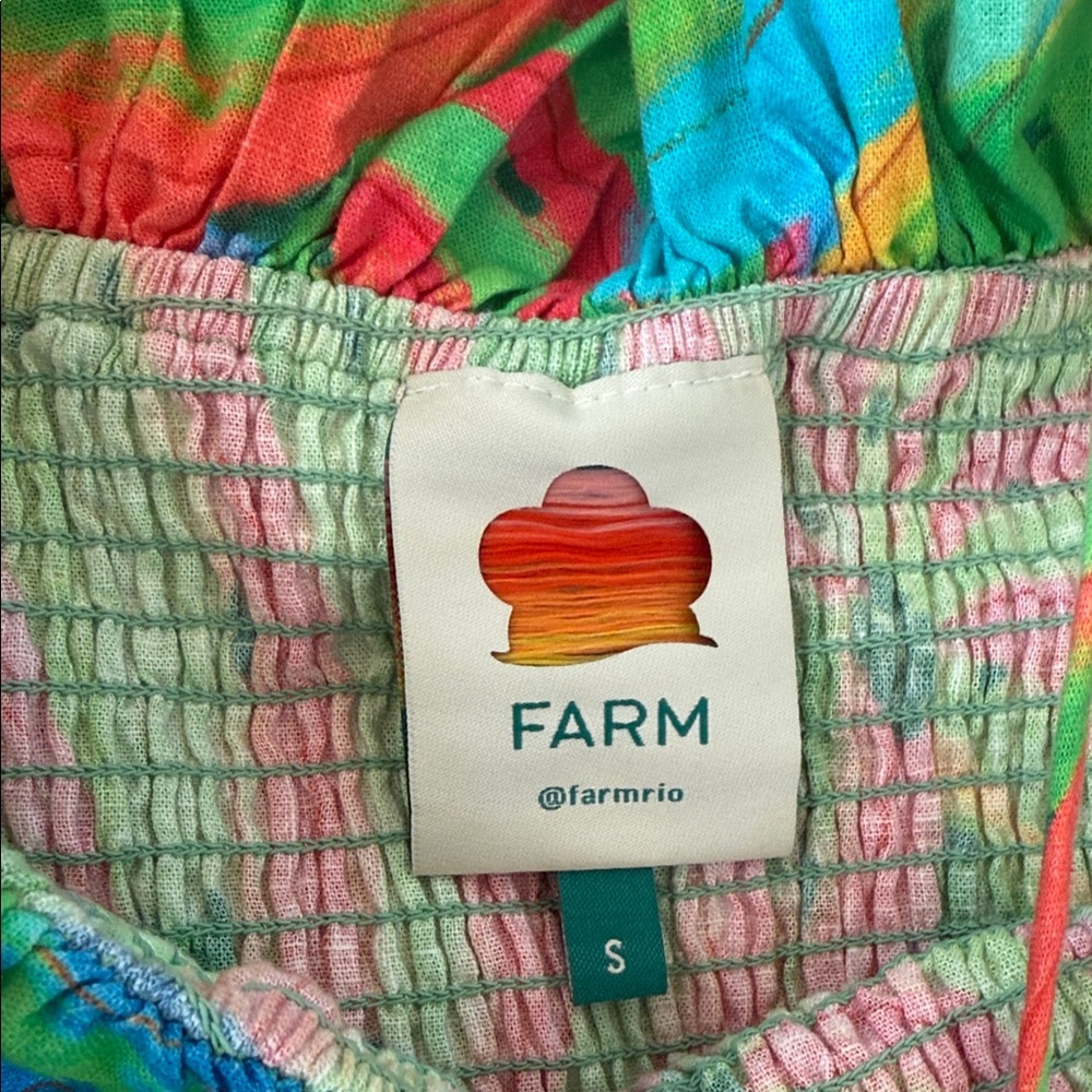 FARM Rio Multicolor Off-Shoulder Dress - Picture 2 of 4